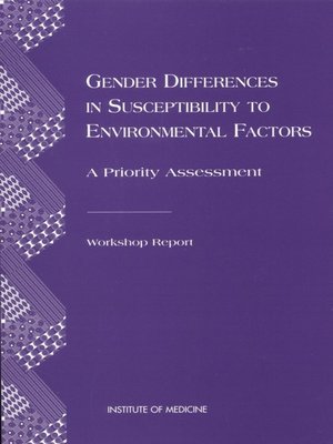 cover image of Gender Differences in Susceptibility to Environmental Factors